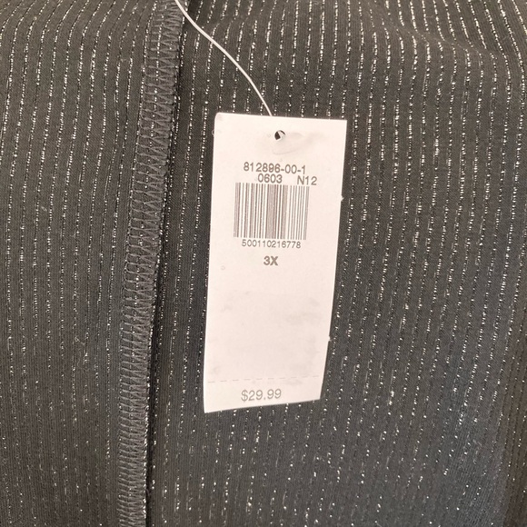 Old Navy High-Waisted Rib-Knit Shine Maxi Skirt Size 3X NWT - Picture 8 of 9